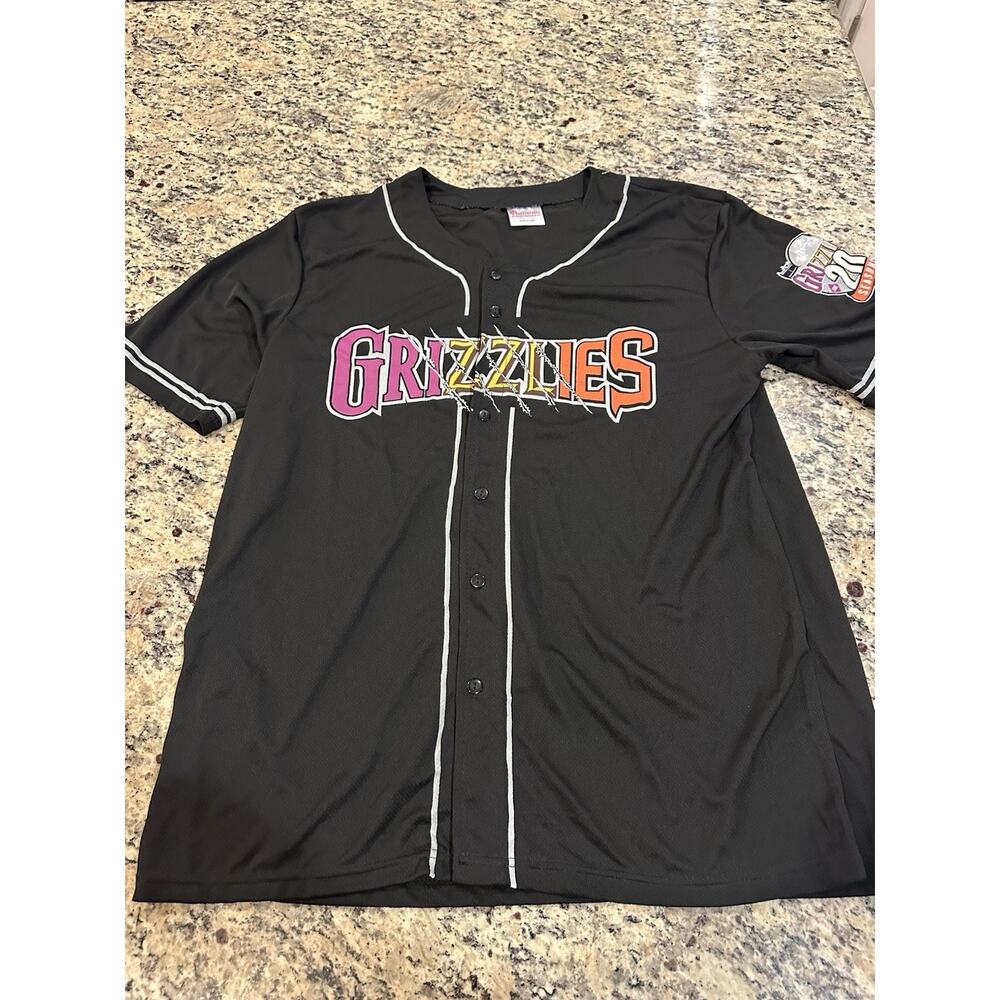 Fresno Grizzlies "20 Seasons" promotional baseball jersey Size Medium